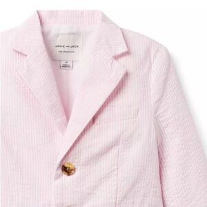 NWT Janie and Jack Pink Striped Blazer